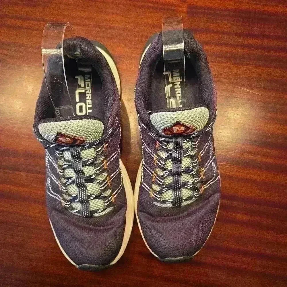 Merrell Floatpro MOAB Flight Trail Running Shoes Navy Blue Womens Size 8
